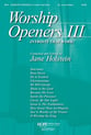 Worship Openers #3 SATB Vocal Score cover